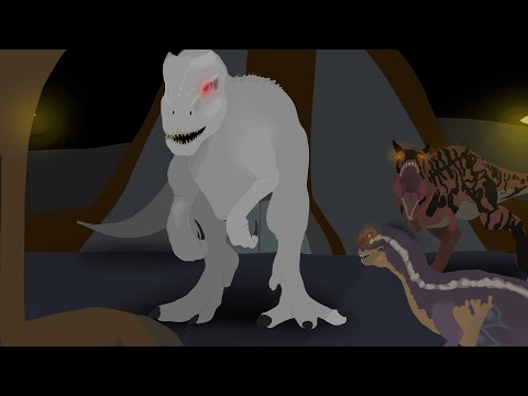 indominus rex vs jurassic world - epic alternate ending - stick nodes animation #jurassicworld