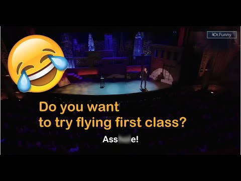 See when Gad Elmaleh Fly In The First Class 🌎✈️