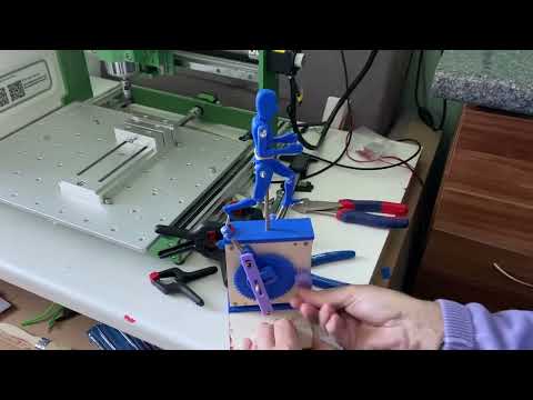 Running man automaton