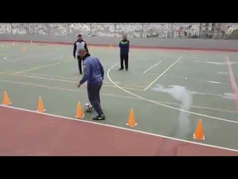 تدريب عملي لكرة قدم مع الدكتور محمود الاطرش