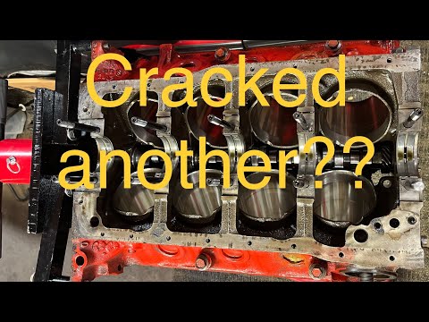 Where do stock small block Ford 302s crack?? I blew up my foxbody Mustang… again