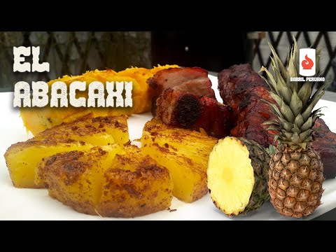 🍍🛢Grilled Pineapple// A natural digestif to better enjoy your barbecues// Recipe from El Barril P...