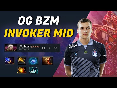 OG.BZM Invoker mid training for DPC 2022 Dota 2 highlight