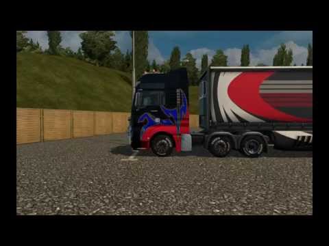 ETS2-Multiplayer Fahrt von Wroclaw nach Birmingham im MAN-TGX-XXL