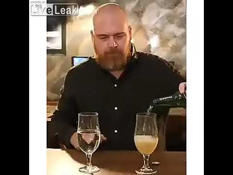Różnica między wodą i piwem...