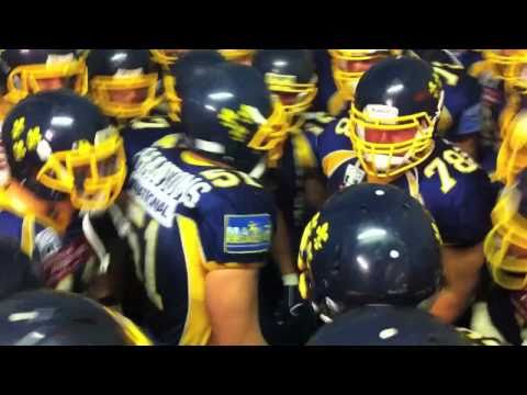 Wiesbaden Phantoms Pre-Game Huddle Week 2/2011