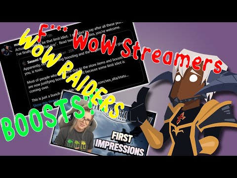 Addressing the Negativity in the FFXIV Community about the WoW Streamers and Boosting!