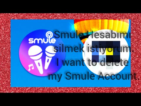 Delete form account smule How to