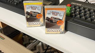 SuperTrux Commodore 64, Amstrad and Spectrum gameplay. 