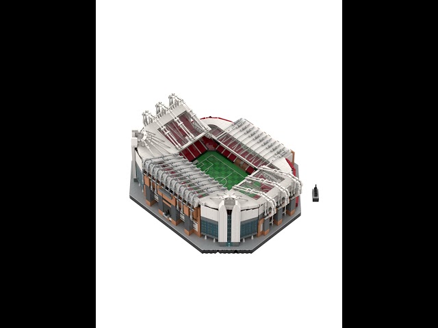 Vídeo relacionado con Foco Producto Oficial con Licencia Manchester United FC Old Trafford BRXLZ Estadio 3D Ladrillos Juguete de Construcción Modelo