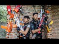 LTT Game Nerf War : Couple Warriors SEAL X Nerf Guns Fight Crime Braum Crazy Sneak Plan