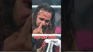 Nobody makes Seth Rollins bleed his own blood! 🩸