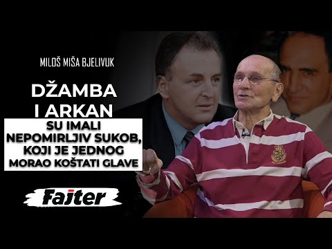 DŽAMBA I ARKAN SU IMALI NEPOMIRLJIVI SUKOB, JEDAN JE MORAO DA PLATI GLAVOM - Miloš Miša Bjelivuk