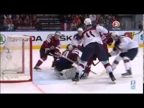 Latvija vs USA IIHF 2014 (6:5)