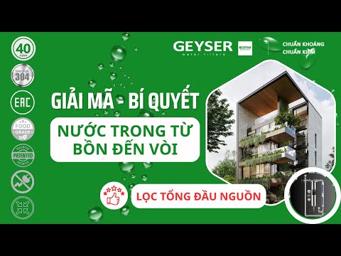 Lý do cần lắp hệ thống lọc nước tổng đầu nguồn cho chung cư, nhà phố
