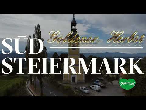 Die Steirische Toscana  Südsteirische Weinstraße, Kitzeck, Gamlitz mit  Drohnenflug HDR 4K