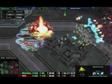 EMP vs Mothership Recall - Starcraft 2 LotV