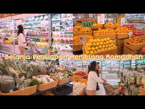 Belanja Persiapan Menjelang Ramadhan #vlog1