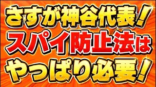 さすが神谷代表！日本にもスパイ防止法は必要！カリフォルニアで中国スパイが訴追された！
