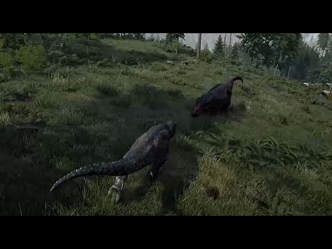 How To Get Around a Rex - SubGiga vs Rex Adult - The Isle Gameplay