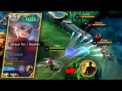 GLOBAL BEATRIX INSTANT KILL COMBO! BEST EMBLEM & BUILD TUTORIAL