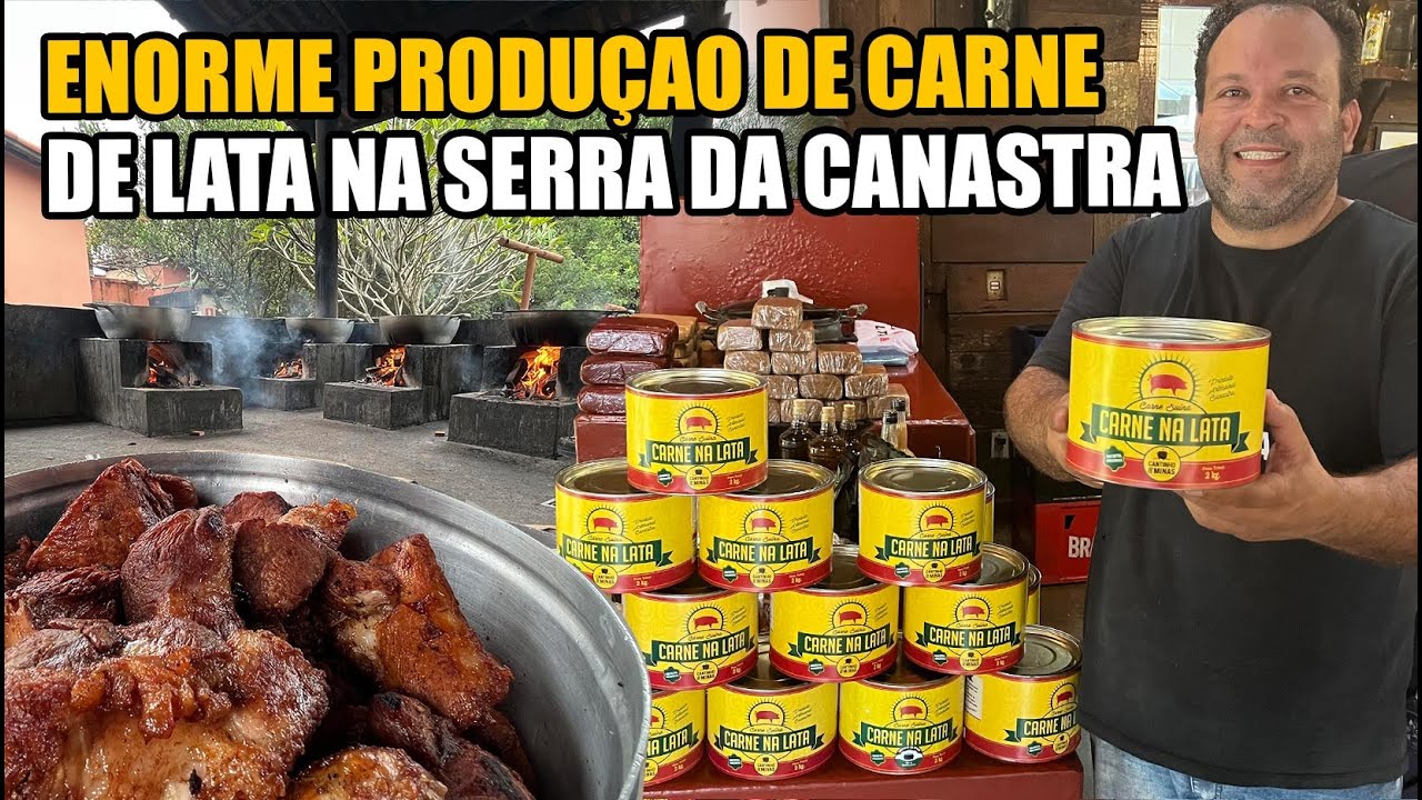 A CARNE DE LATA DO BARÃO - SERRA DA CANASTRA