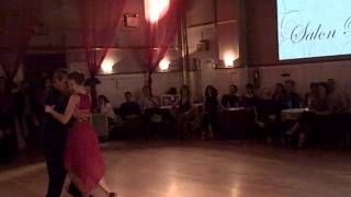Jorge Torres and Maria Blanco at Salon Reale, NYC 2013 - Argentine Tango