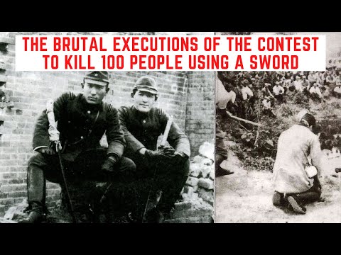 The BRUTAL Executions Of The Contest To Kill 100 People Using A Sword
