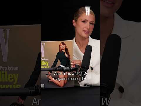 Nicole Richie and Paris Hilton Show Us What W Magazine Sounds Like | W Magazine