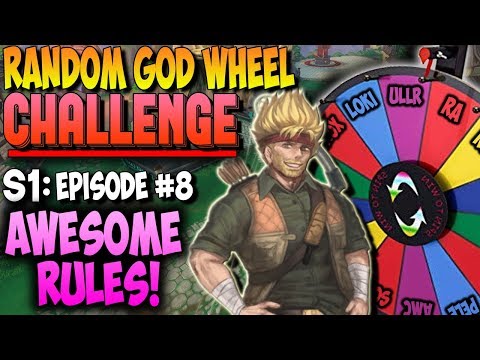 SMITE Random Ranked God Wheel CHALLENGE! RULES! - S1: Episode #8 | Masters Ranked Duel