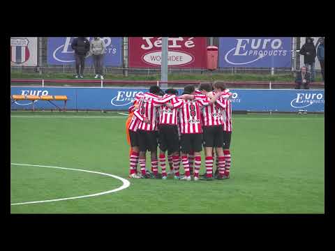 Sparta Rotterdam O18-Ajax O18 (Eredivisie, hele wedstrijd)