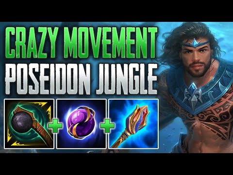 ZOOMING WITH DOOM ORB! Poseidon Jungle Gameplay (SMITE Conquest)