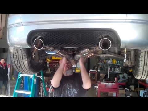 Audi TT Race Exhaust Cold Start