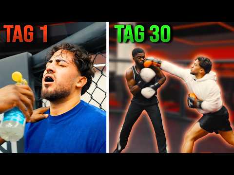 I'm training like a pro boxer for 30 days...