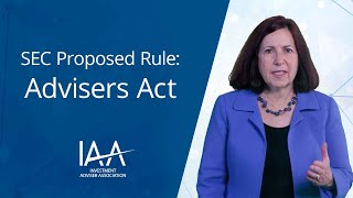 SEC Proposed Rule: Advisers Act