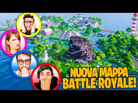 LA NUOVA MAPPA DI BATTLE ROYALE DI FORTNITE!