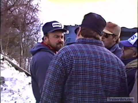 Classic Railroad Series 1192 - Guilford RR Train Wreck During Labor Strike