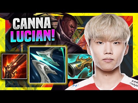 CANNA IS SO CLEAN WITH LUCIAN! - T1 Canna Plays Lucian Top vs Jayce! | Season 11