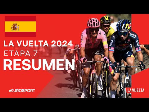 SPRINT ASOMBROSO! 😳 | La Vuelta a España - Resumen Etapa 7 | Eurosport Cycling