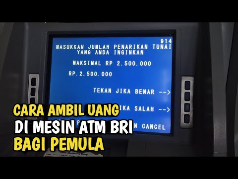 How to Withdraw Money from a BRI ATM for Beginners | Withdrawing Cash from a BRI ATM