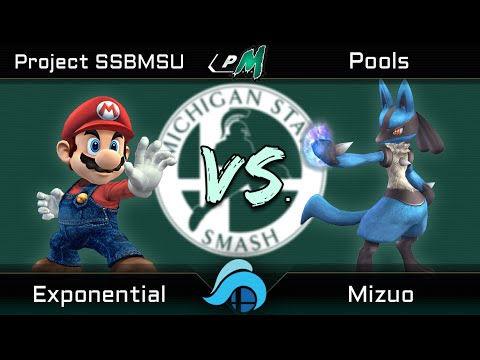 ProjectSSBMSU Project M Pools - Exponential (Mario) vs. Mizuo (Lucario/Falcon)