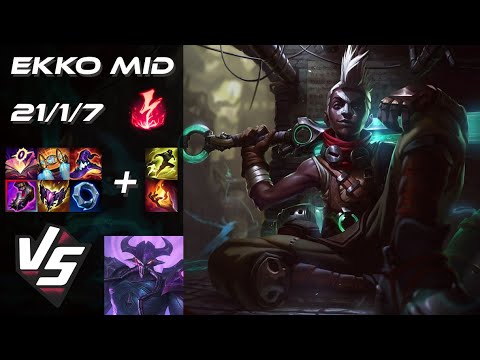 MID Ekko vs Kassadin - NA Grandmaster Patch 25.S2.2