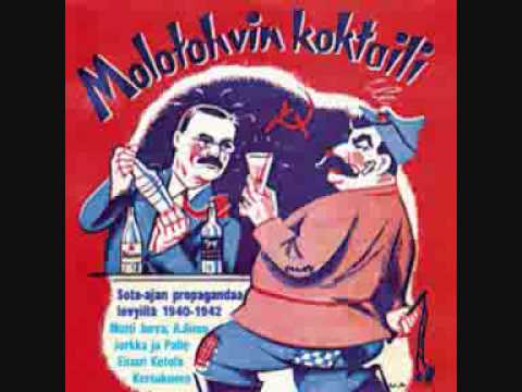 (molotohvin koktaili)  silmien välliin.