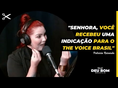 CORTES | PATRÍCIA REZENDE FALA DE COMO FOI PARA O THE VOICE