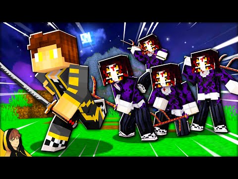 Minecraft Demon Slayer BUT, every MOB is Upper Moon 1...