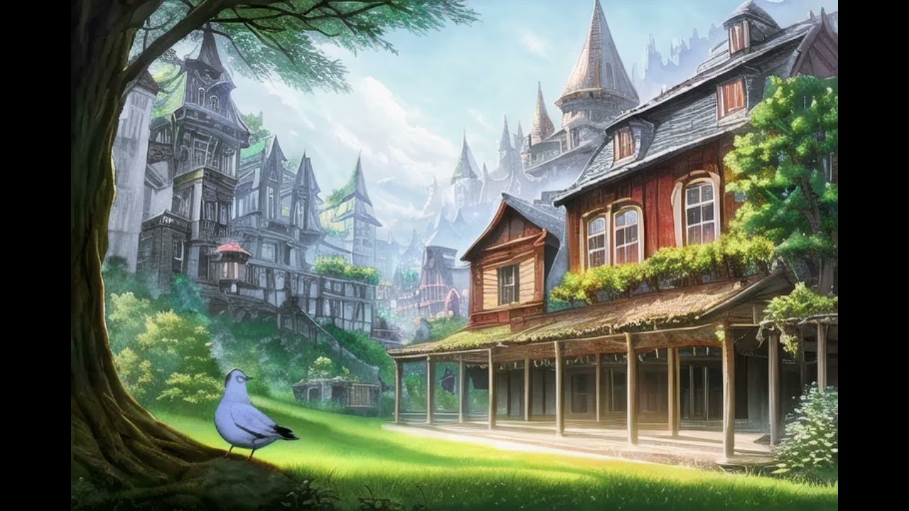 【スカイ5重奏】静寂な杜に包まれた街 #作曲 #music #ファンタジーbgm 