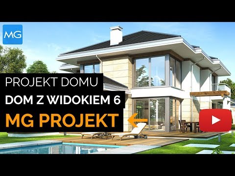 Projekt domu Dom z Widokiem 6 MG Projekt - 179.45 m2
