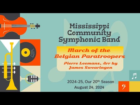 March of the Belgian Paratroopers - by Pierre Leemans, Arr by James Swearingen