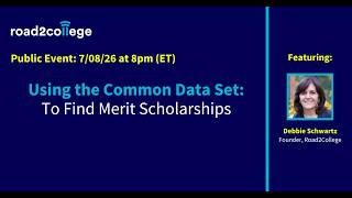 Using the Common Data Set to Find Merit Scholarships