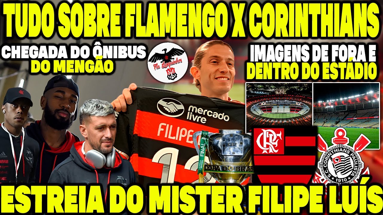 FLAMENGO X CORINTHIANS SEMIFINAL DA COPA DO BRASIL - DIRETO DO MARACANÃ AO VIVO